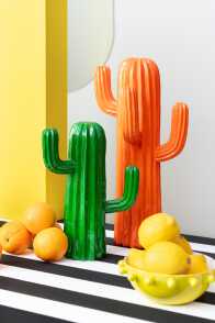 Cactus Polyresine Oranje Large