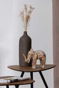 Figur Elefant Albasiaholz Naturell