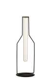 Vaasje 1 Tube Fles Metaal/Glas