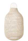 Lantern Cylinder Xl Rattan White