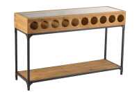 Console Bottiglie Vino Legno