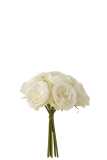 Bouquet Rose 7 Parties Plastique