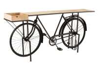 Console Bicicletta Metallo/Legno