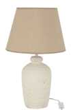 Lamp Esmee Cem/Tex Wit/Beige