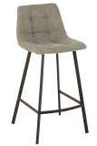 Barstool Stephane  Textile/Metal