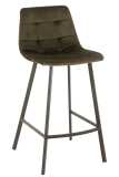 Barstool Olivier  Textile/Metal