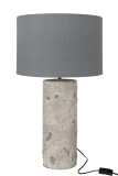 Lamp+Kap Greta Beton Grijs Large