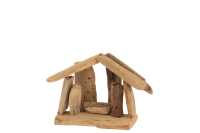 Creche Simple Bois Flotte Naturel