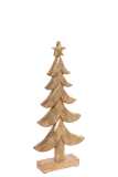 Christmas Tree Mango Wood Gold