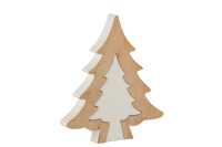 Albero Di Natale Puzzle Legno Di