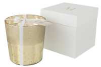 Scented Candle M-Chic Glass Gold