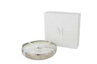 Scented Candle M-Chic Metal Silver