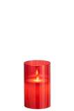 Ledlamp Blinkend Glas Rood Small