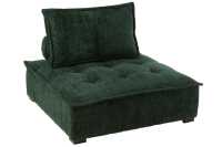 Sillon 1 Persona Puf Verde Oscuro