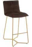 Barchair Pierre Metal/Textile Dark