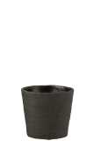 Flowerpot Bar Cement Black Medium