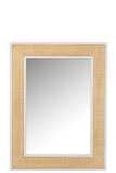 Mirror Molly Exotic Wood / White