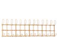 Coatrack Ellen 12 Hooks Rattan