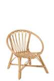 High Chair Ellen Round Rattan