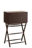 Desk Conie Mango Wood Dark Brown