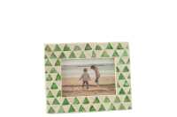 Cadre Photo Nuye Mosaique/Mdf Vert