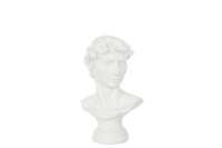 Busto David Poly Blanco