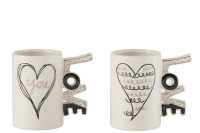 Tazza Love Ceramica Assortimento