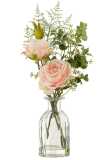 Bouquet De Roses Dans Vase+Zeau