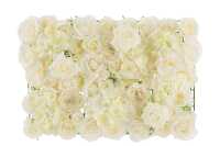 Panel Flores Mix Plastico Blanco