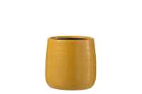 Flowerpot Regular Ceramic Ochre