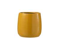 Flowerpot Regular Ceramic Ochre