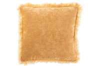 Cushion Fringe Polyester Ochre