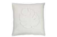 Coussin Feuilles Carre Polyester