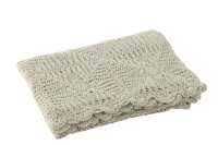 Nappe Mia Dentelles Coton Vert