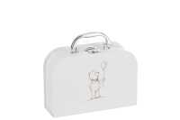 Suitcase Birth Bear White