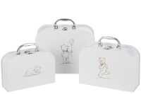 Set De 3 Valises Naissance Ourson