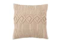 Kussen Cosy Katoen Beige Large