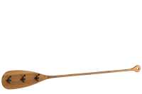 Coat Rack Oar Wood/Metal Brown