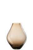 Vase Abby Verre Ambre Small