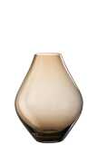 Vase Abby Verre Ambre Large