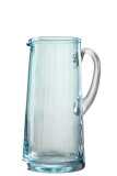 Carafe Lignes Verre Bleu