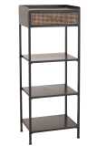 Rack 1 Drawer+3 Shelves Metal