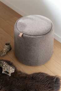 Pouf/Table D'appoint Rond