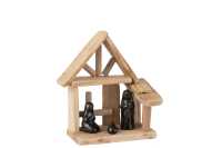 Creche Maison Bois/Ceramique