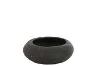 Bol Rond Papier Mache Noir