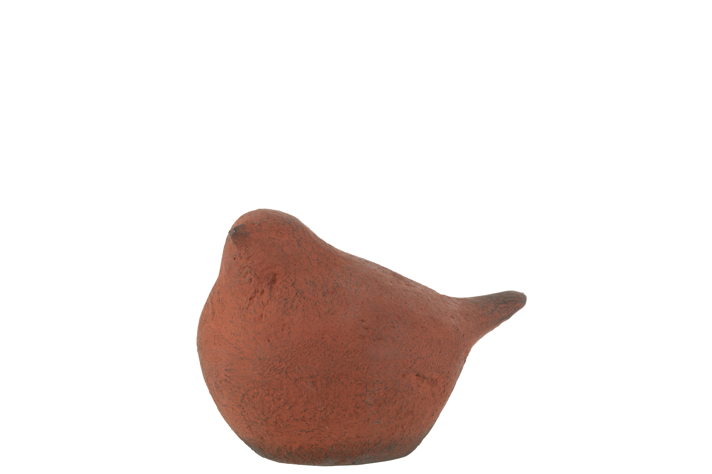 Oiseau poly brun rouille small - J-Line