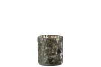 Tealight Holder Mosaic Glass