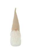 Santa Claus Poly Beige Small