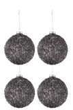 Doos Van 4 Kerstballen Glitter