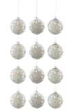 Box Of 12 Christmas Baubles 4+4+4